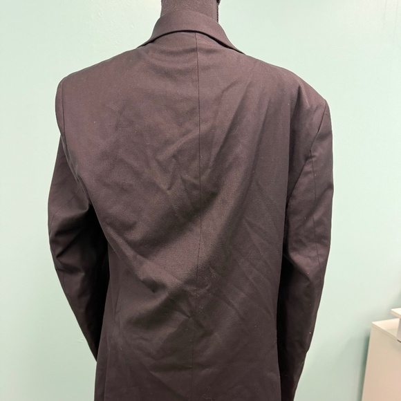 Calvin Klein mens suit jacket size 40L in black - Picture 6 of 8